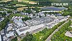 Luftbild Werksansicht Steuler, Höhr-Grenzhausen